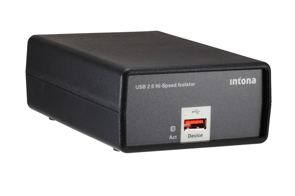Intona High Speed USB Isolator - Industrial Black