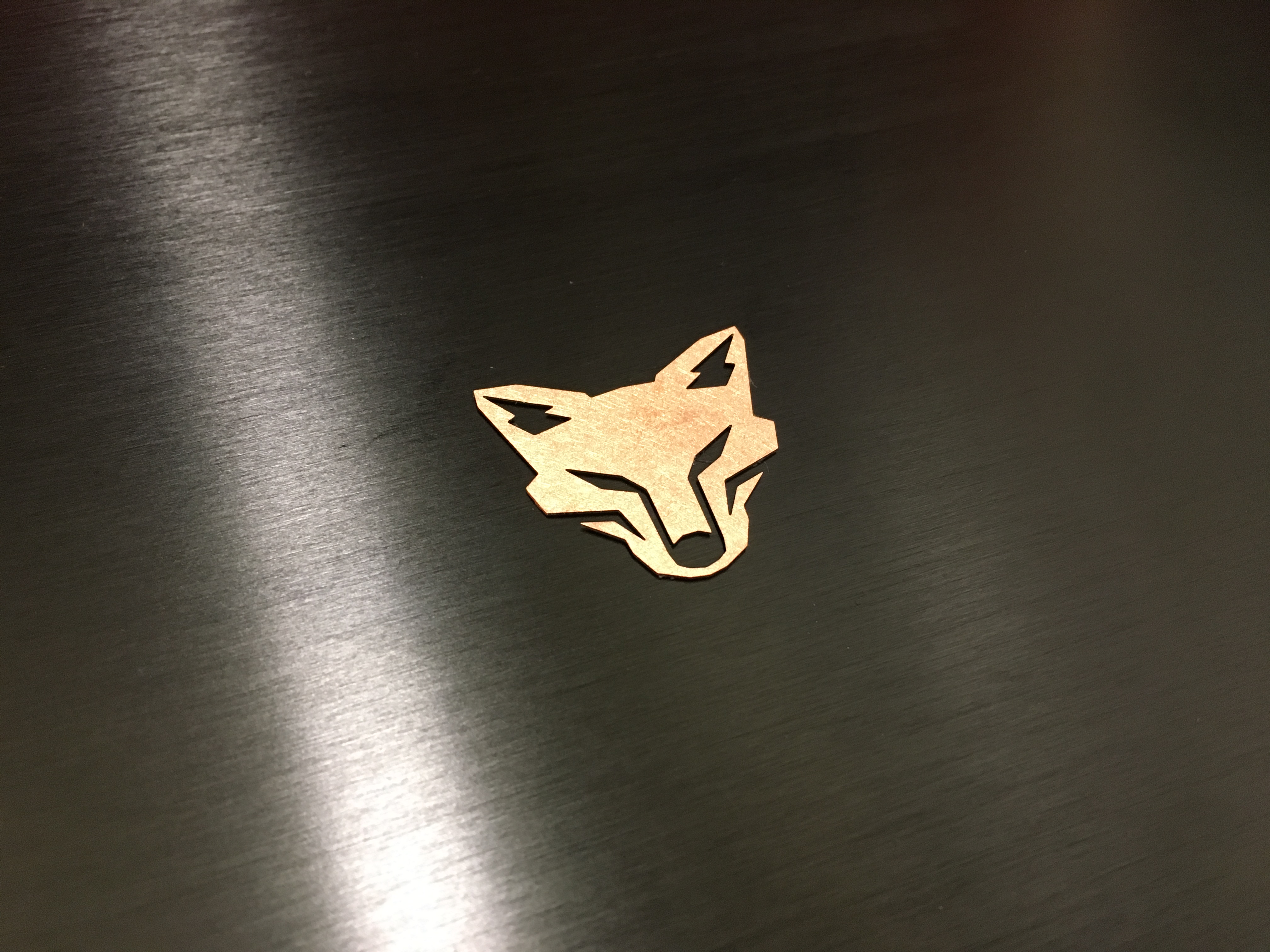 Kitsune Tuned Edition Copper Badge